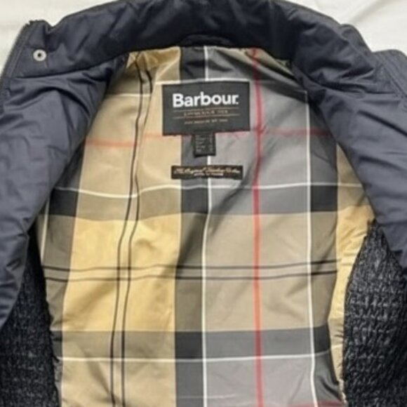 NWT Barbour Women's Swallow Quilt Dark Navy Classic Fall Jacket 6 - Picture 11 of 15
